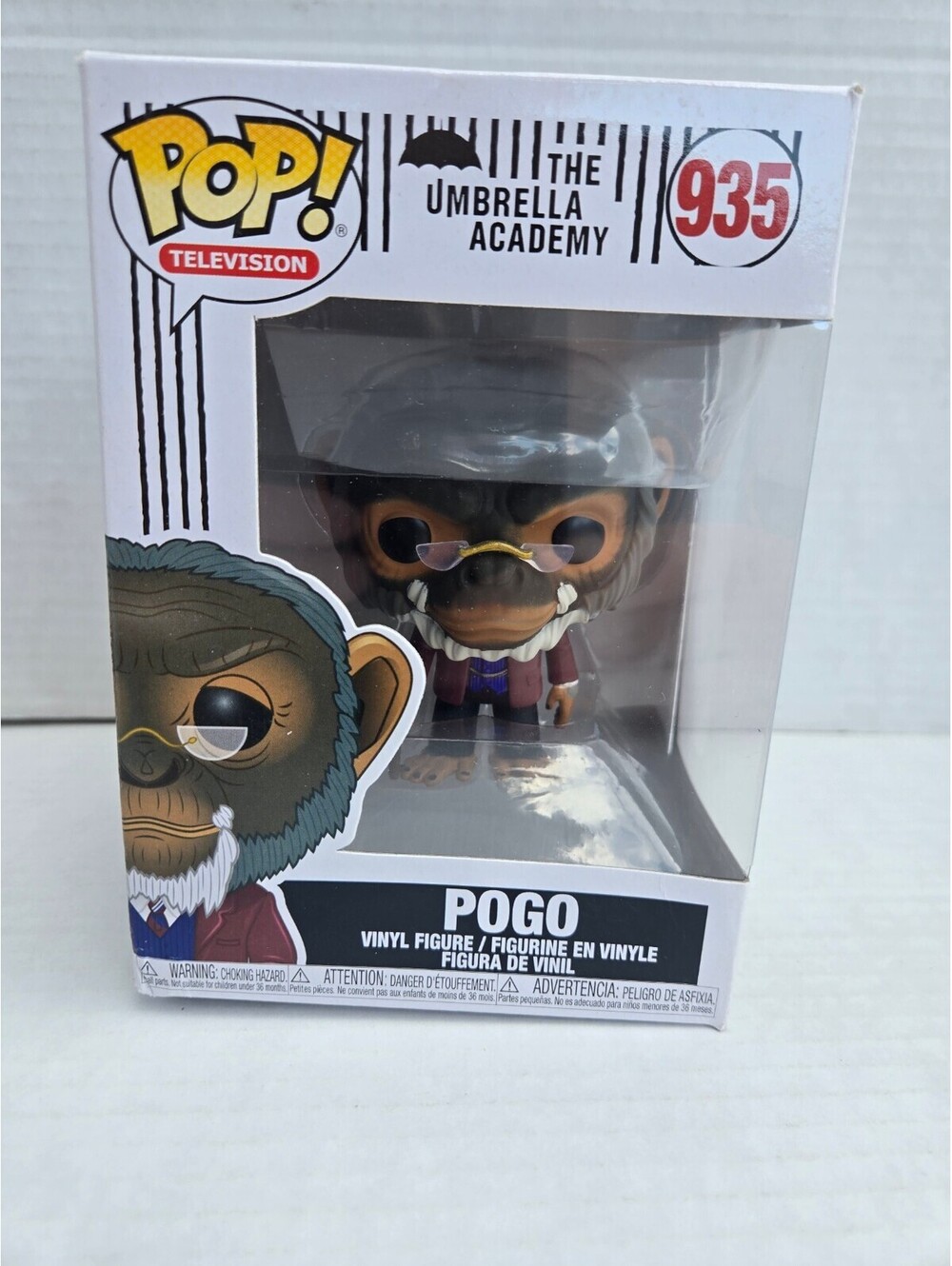 Funko Pop! Television The Umbrella Academy Pogo Vinyl Figure #935 Collectible